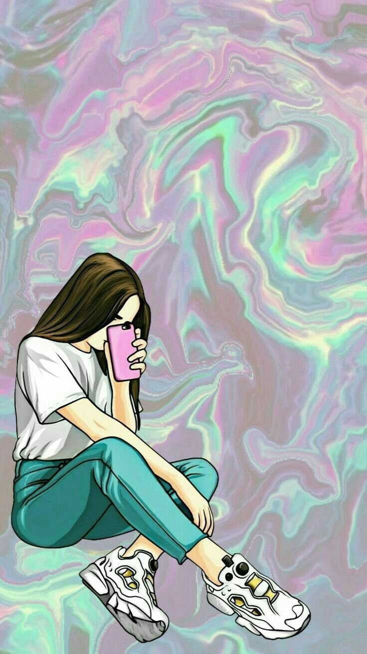 Популярные рисунки девушек