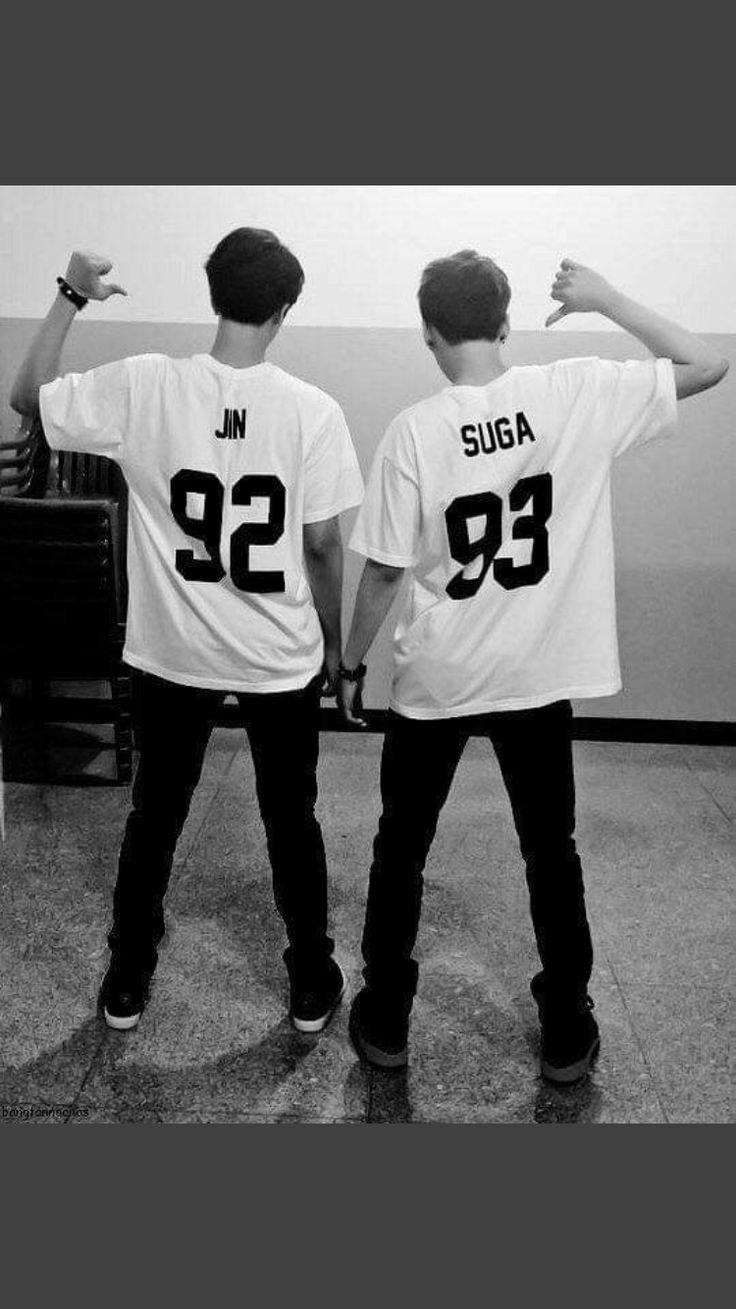 Парная ава БТС Джин Шуга