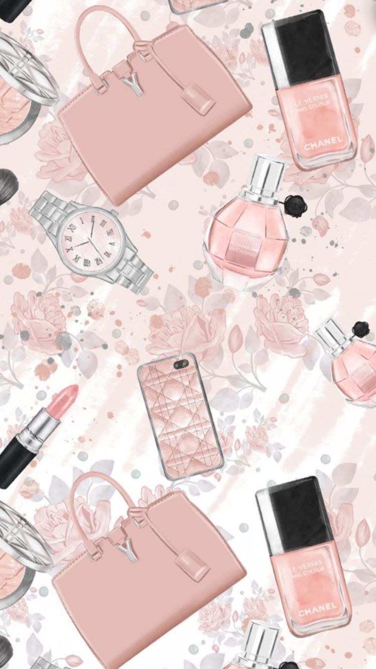 Розовый мрамор с блестками