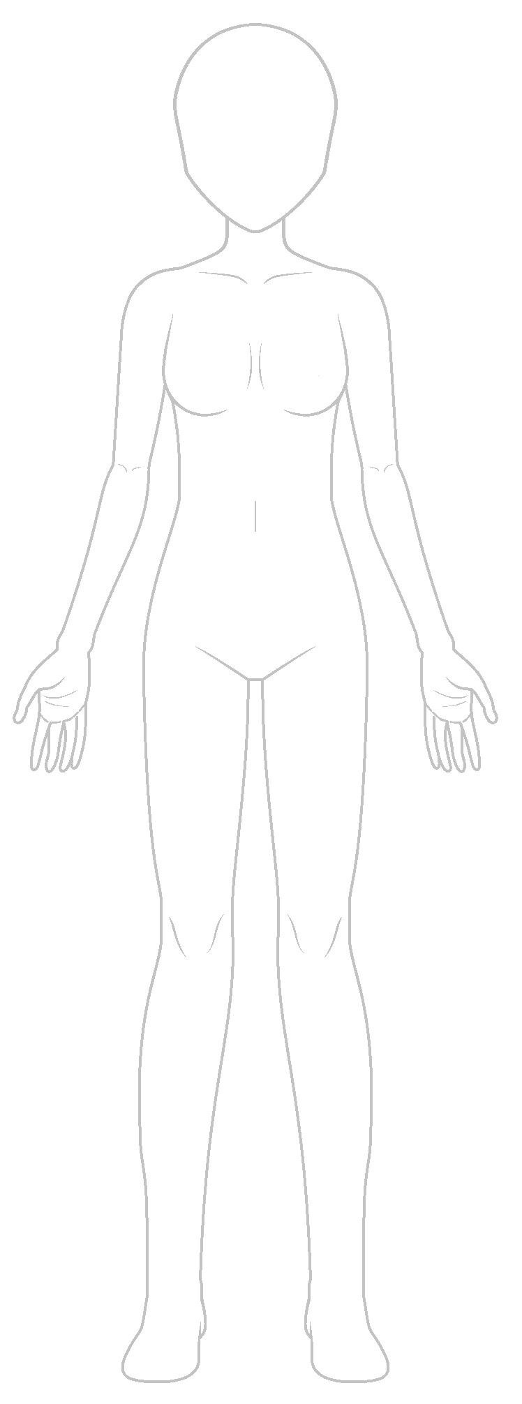 Манекен человека для рисования одежды с лицом