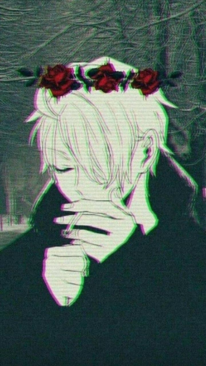 Ава аниме для пацанов грустные