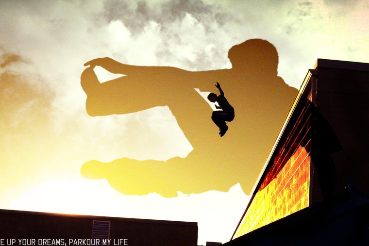 Блайнд паркур