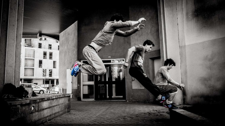 Крутые сальто