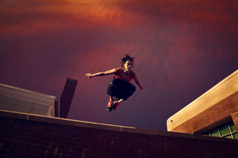 Паркур по стенам