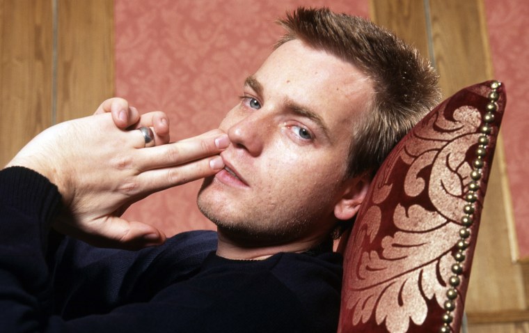 Юэн МАКГРЕГОР глаза