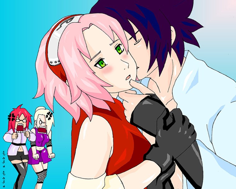 Саске и Сакура