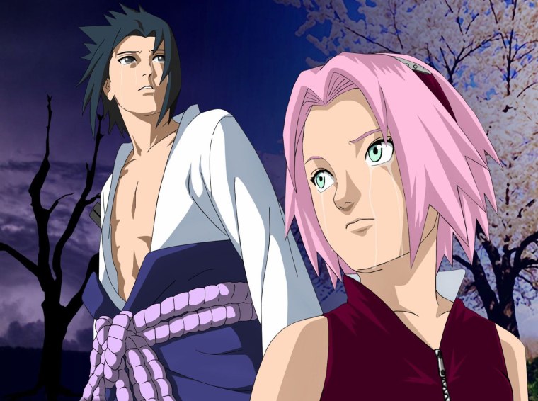 Наруто Саске и Сакура команда 7