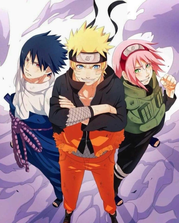 Сакура Харуно и Саске Учиха