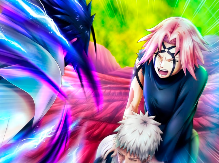 Наруто Саске и Сакура