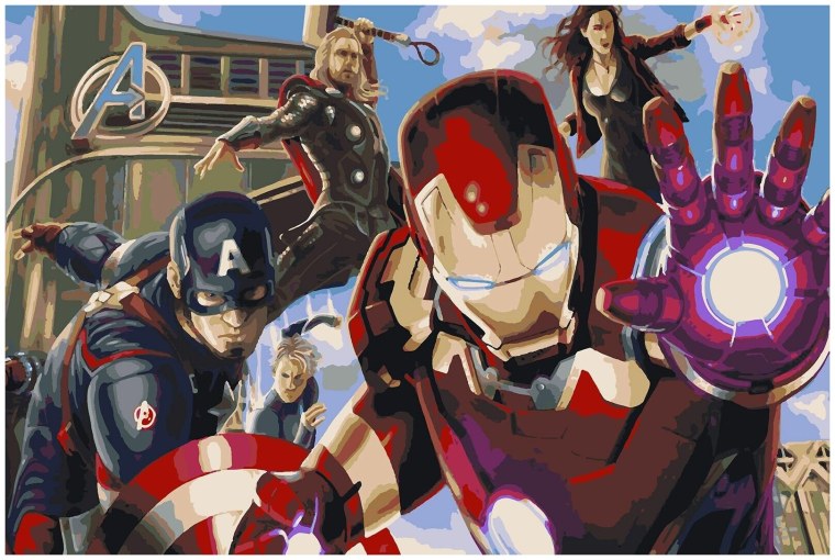 Мстители арт