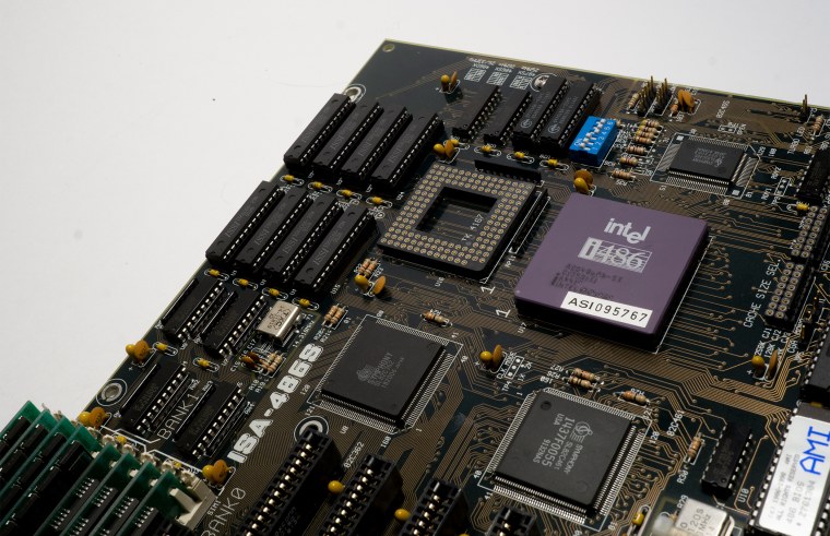 Материнская плата 486 Intel