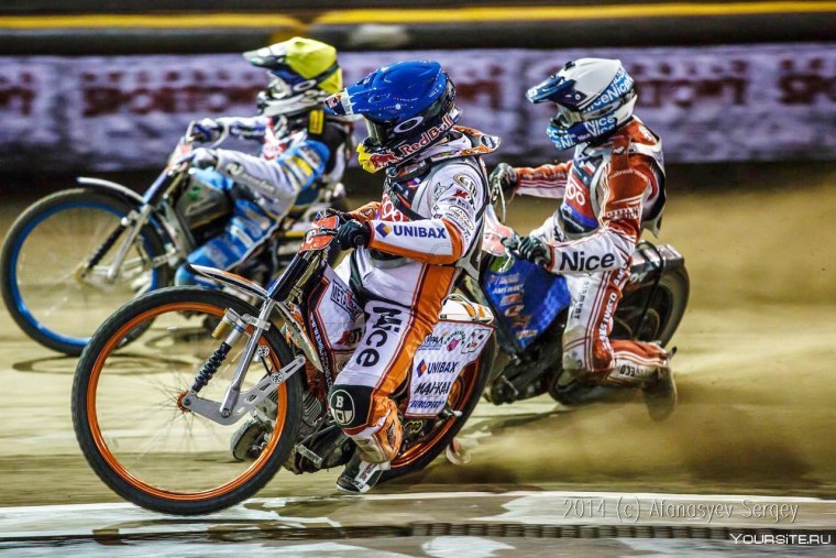 Ледовый спидвей фото