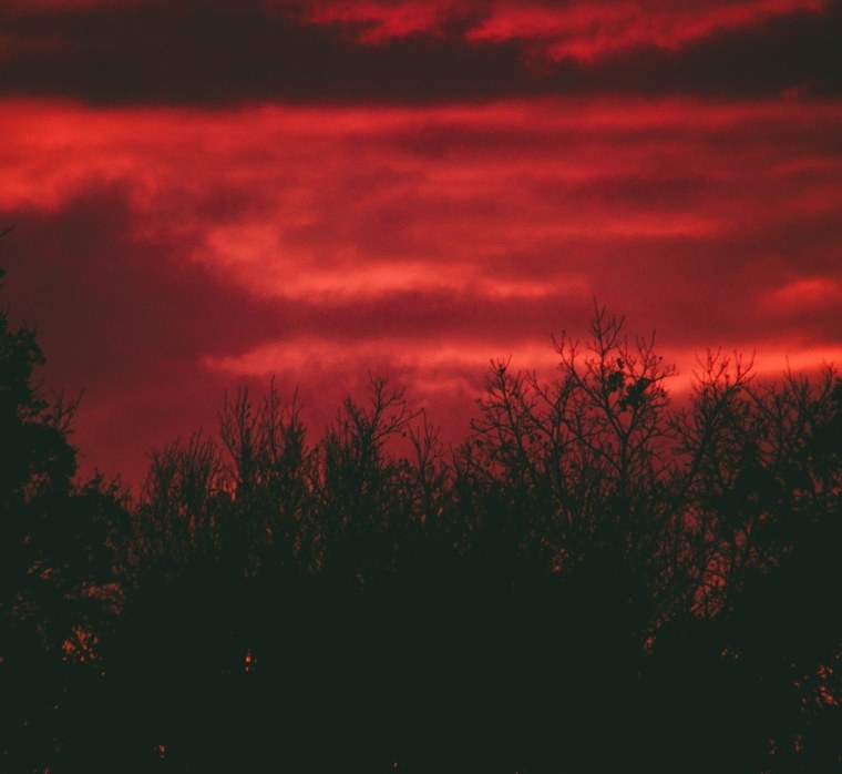 Кроваво красный