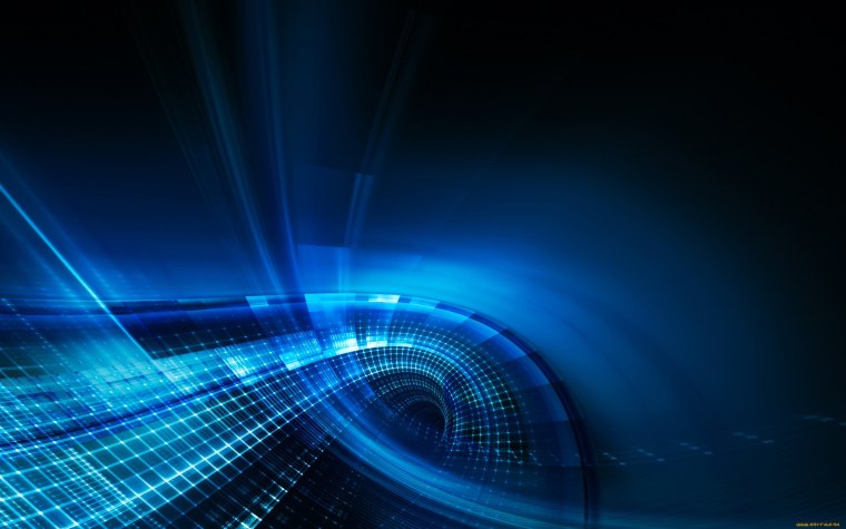 Синий фон абстракция