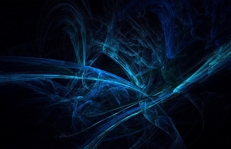 Сине черная абстракция