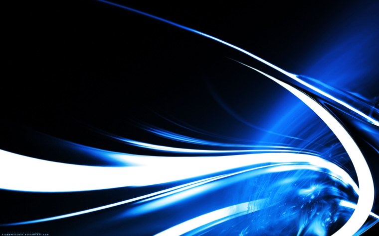 Голубая абстракция