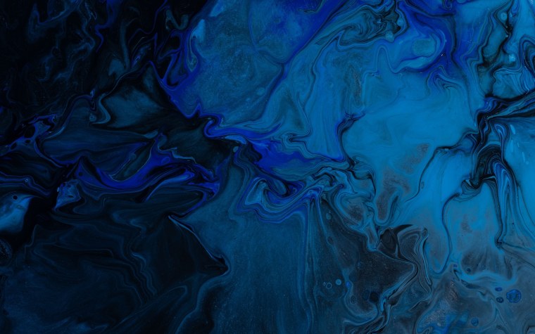 Синие разводы