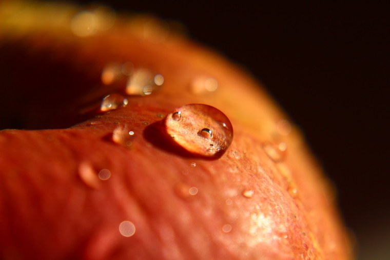 Капли макро