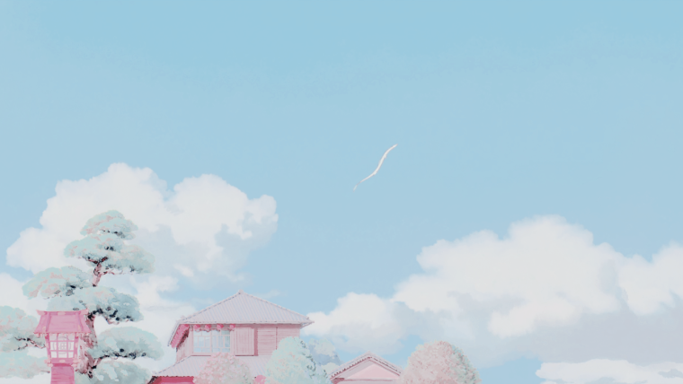 Нежный голубой