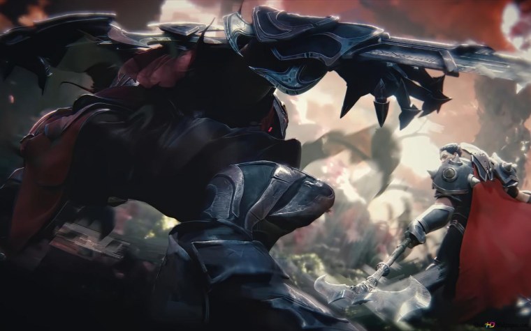 ЗЕД лига легенд арт