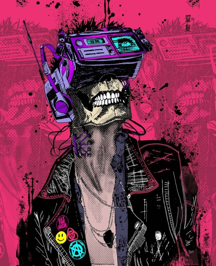 Киберпанк киберпсихоз