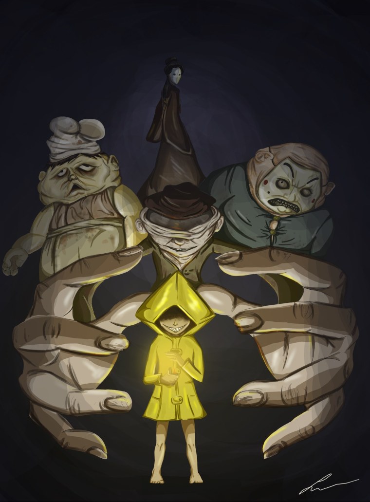 Длиннорукий монстр little Nightmares