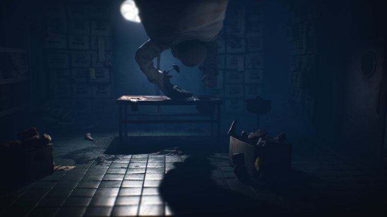 Little Nightmares 2 охотник без маски