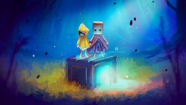 Постер а2 little Nightmares