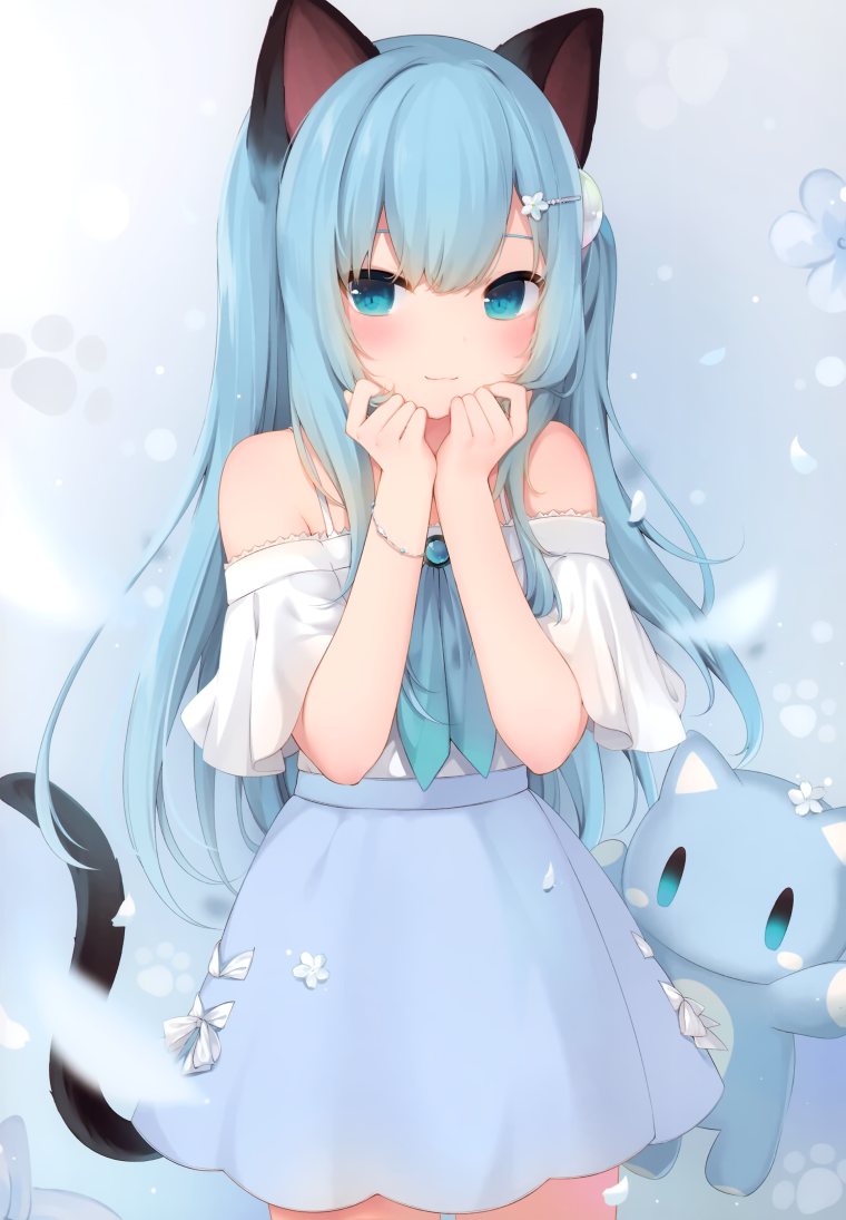 Аниме неко Лисичка