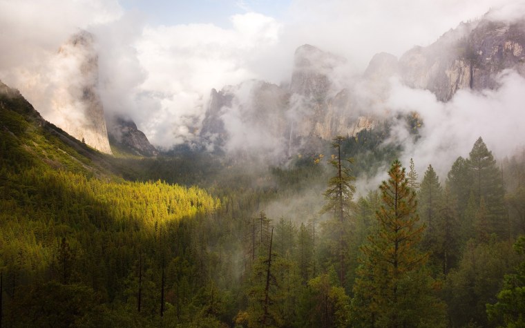 Туман в горах Шильдер