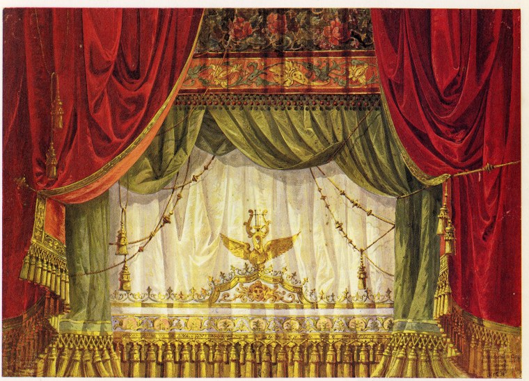Театральные шторы