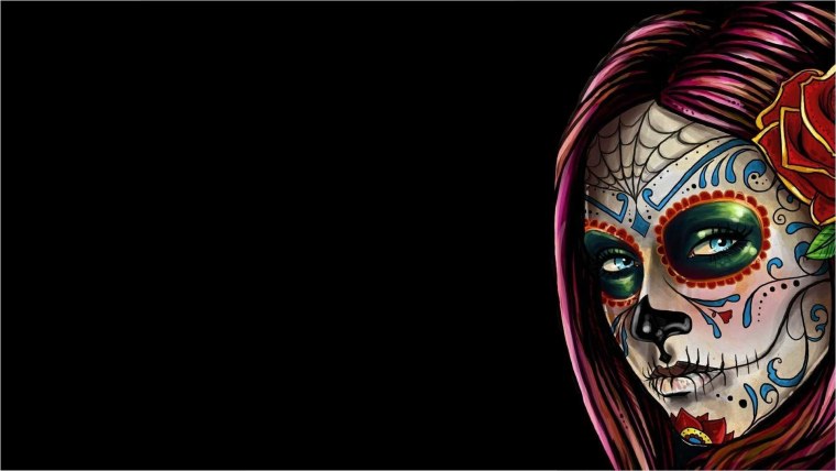 Обои на рабочий стол череп