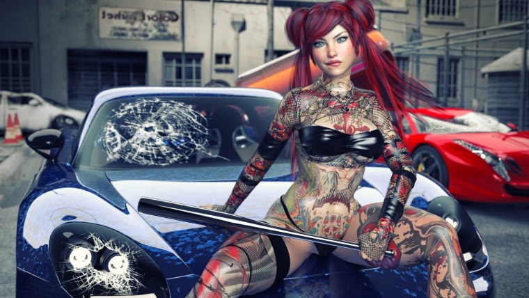 Кристи Мак Татуировки