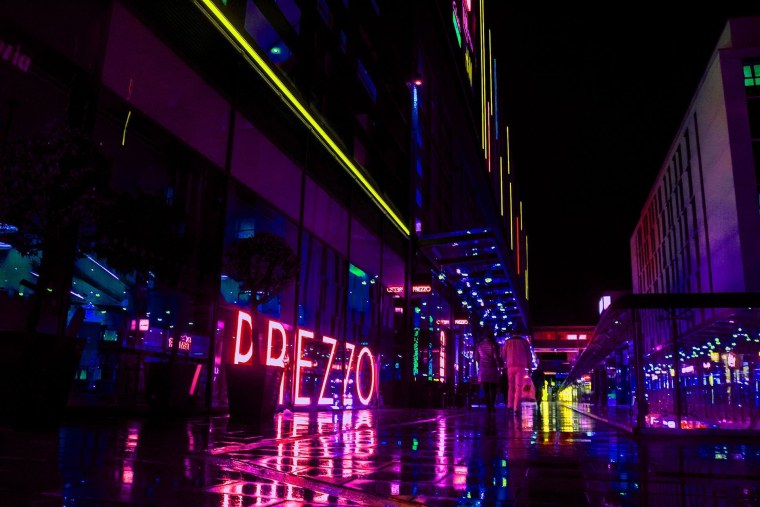 Красивый неон