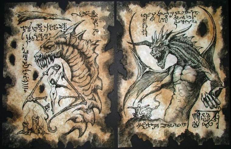 Молот ведьм Гравюры