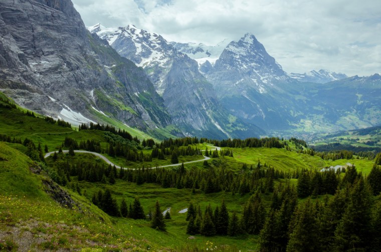 Швейцарские Альпы горы Швейцарии