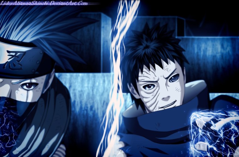 Наруто Какаси Хатакэ против Обито