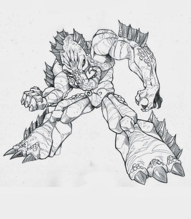 Гормити риф раскраска