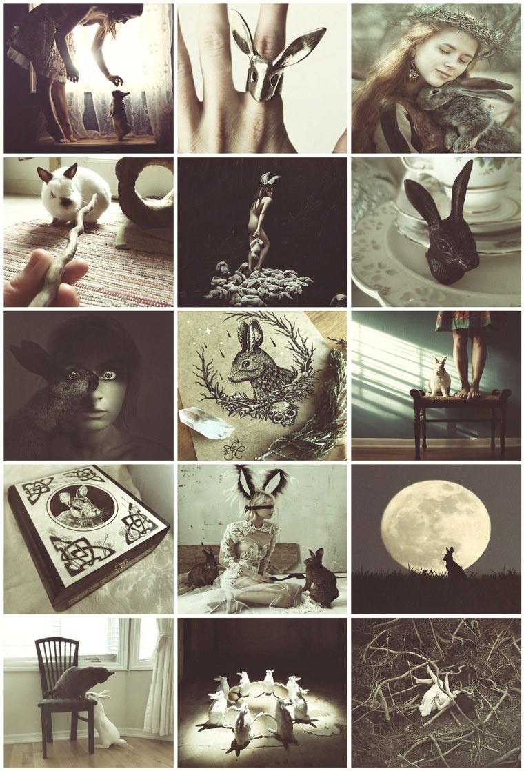 Мудборд ведьмы