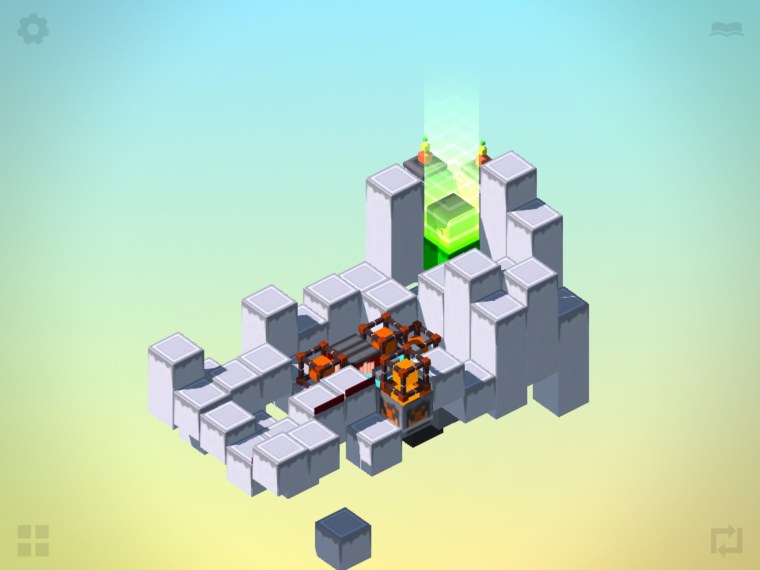 Кубик из just Shapes and Beats