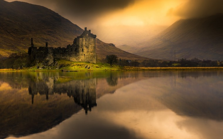 Шотландия пейзажи Чужестранка