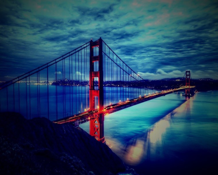 Золотые ворота Сан Франциско 4к