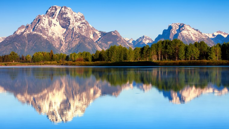 Парк Гранд Титон Вайоминг