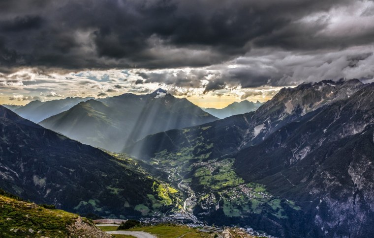 Альпийские Луга Швейцария