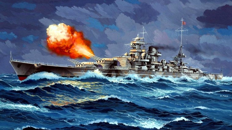 Бисмарк линкор варшипс