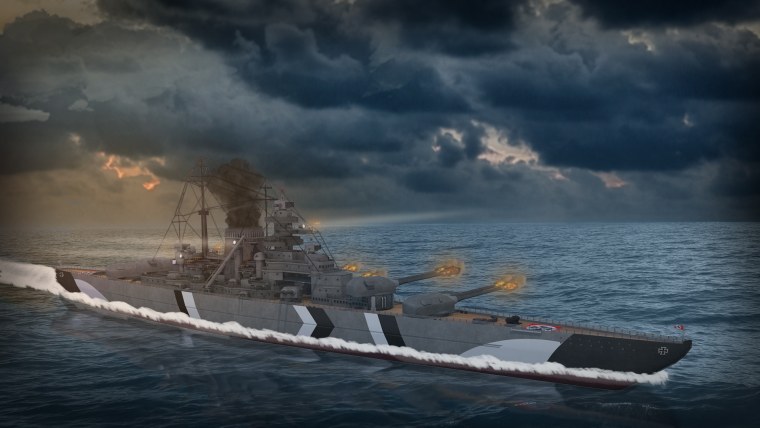 Бисмарк линкор арт