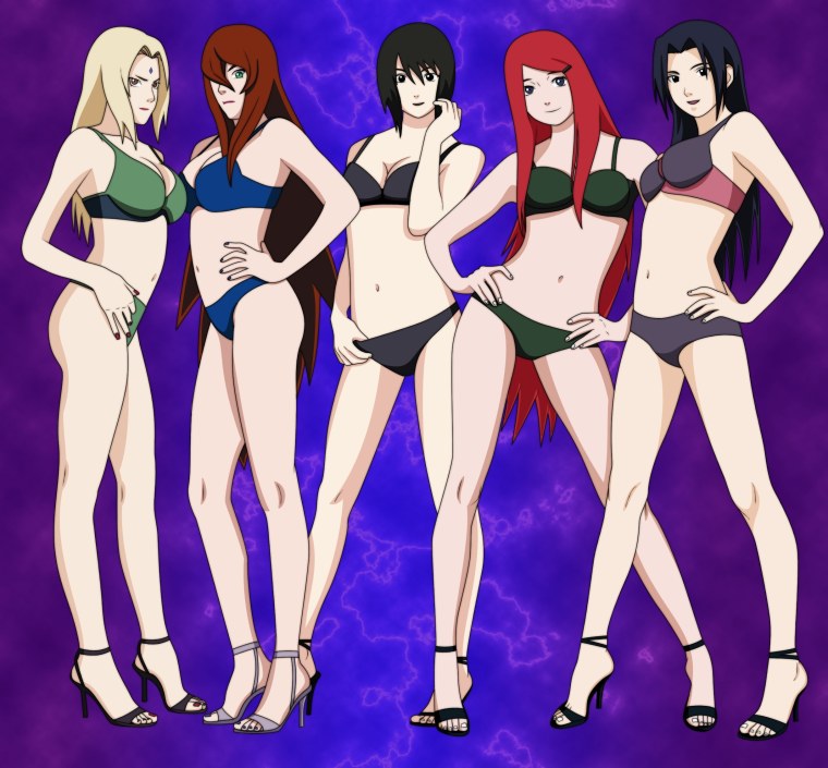 Микото Учиха 18 и Кушина