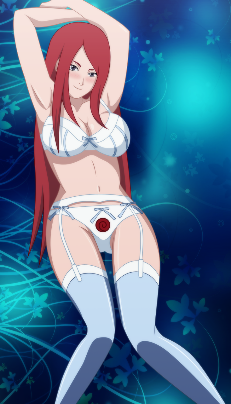 Кушина Узумаки в белье