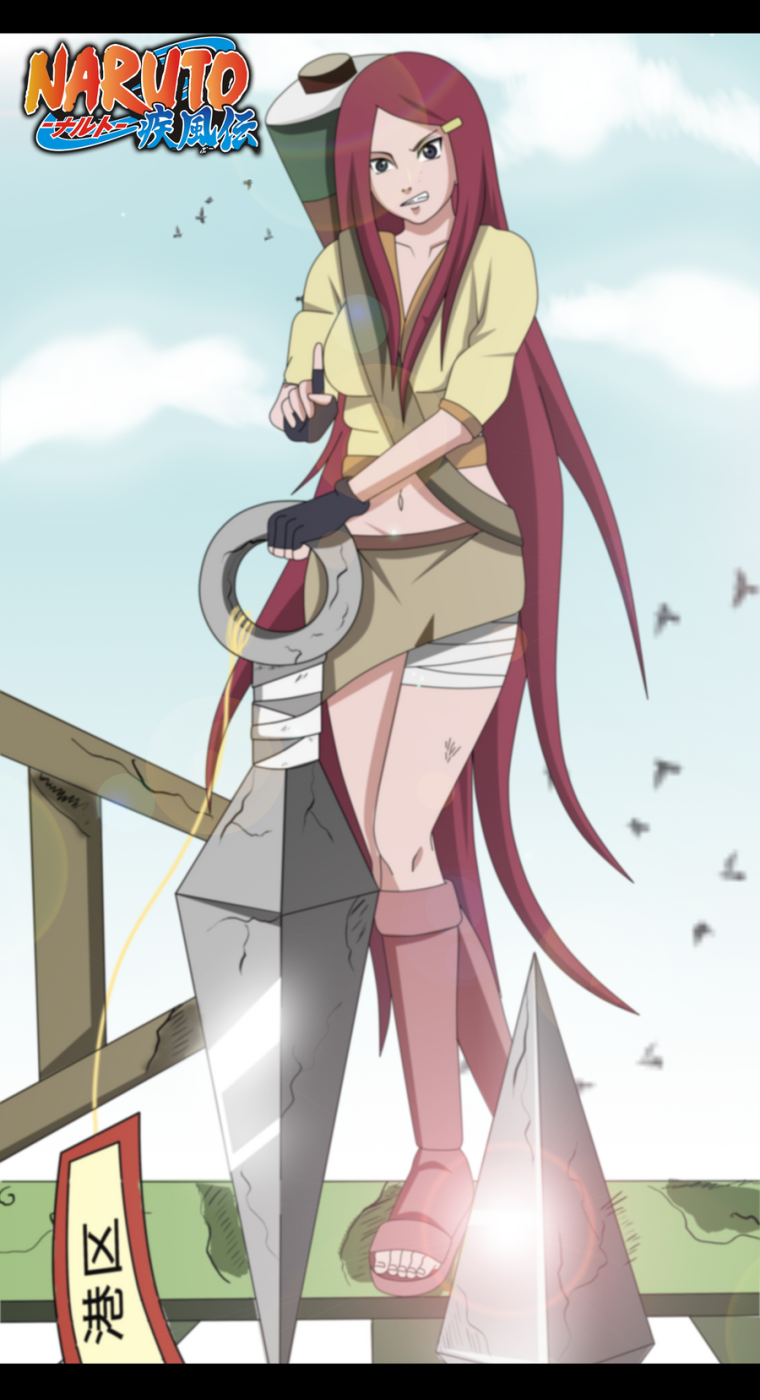 Кушина Узумаки и Наруто Узумаки любовь 18