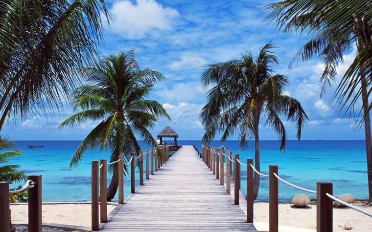 Райский пляж